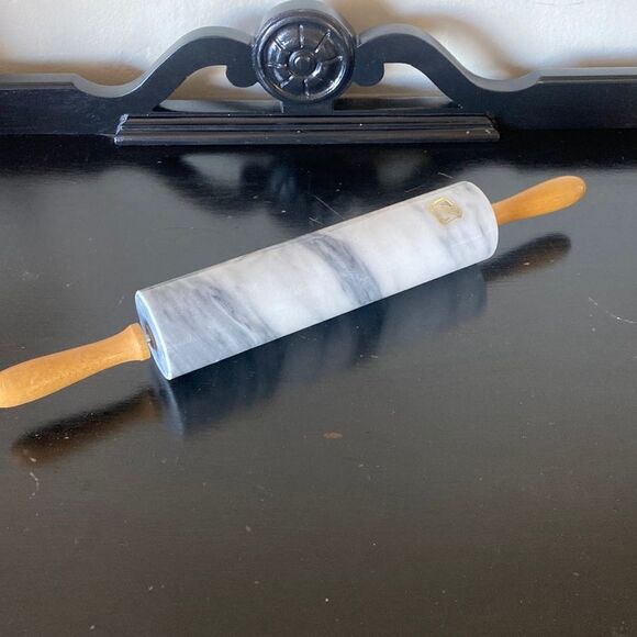HiMARK Marble Rolling Pin With Wooden Handles - Picture 1 of 7